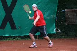 Florian Hüsken kämpfte sich eine Runde weiter.